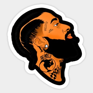 Crenshaw Royalty Nipsey Hussle's Reign In Pictures Sticker